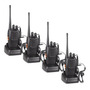 Walkie-talkie Inalmbrico Con Manos Libres, 2 Piezas