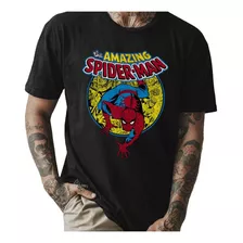 Camiseta Espetacular Homem Aranha Camisa Spider Man Algodão
