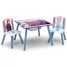 Juego De Mesa Y Silla Para Niños Delta Children Con Almacena