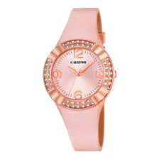 Reloj De Mujer Calypso Con Correa De Plástico En Rosa