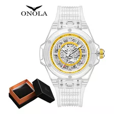 Reloj Mecánico Automático De Moda Onola On3836