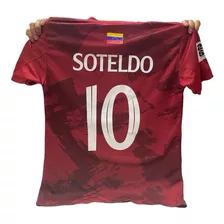 Camiseta Polera Vinotinto Equipo Venezuela Soteldo Rondon 