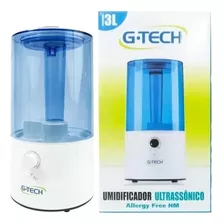 Umidificador Ultrassônico De Ar Bivolt 3l Silencioso G-tech Cor Azul 110v/220v