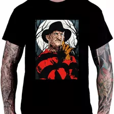 Camiseta Camisa Terror Freddy Krueger 