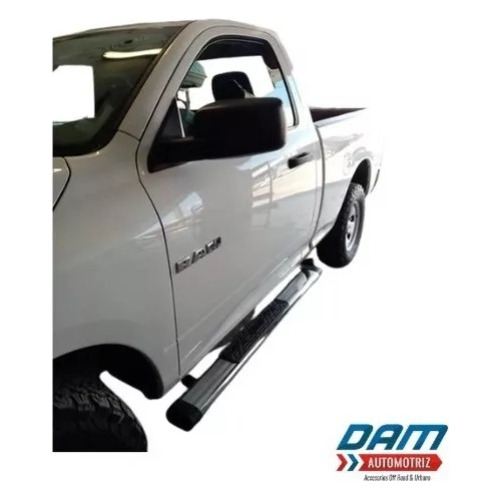 Estribos Dodge Ram Cabina Sencilla 2009 A 2018 Cromo 5.5  Foto 3