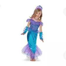Disfraz Sirena Sirenita Para Niñas Halloween Fiesta Cotillon