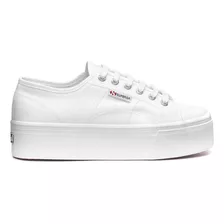 Tenis Plataforma Blancos 2790 Platform Mujer Superga Superga