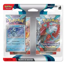 Blister Quádruplo Carta Arctibax E Cetitan Pokémon Tcg Copag