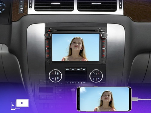 Android Dvd Gps Gmc Chevrolet Wifi Bluetooth Radio Hd Usb Sd Foto 4
