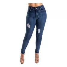 Pantalón Mezclilla Dama Corte Vaquero Y Colombiano Skinny