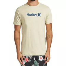 Camiseta Hurley Silk Oeo Solid Areia