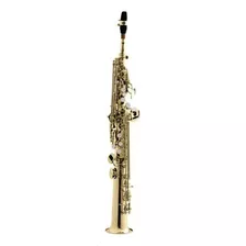 Saxofone Soprano Reto Bb Hst-410l Laqueado Harmonics