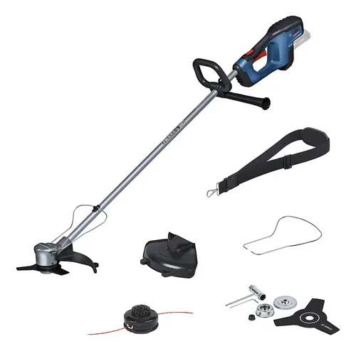 Desmalezadora Inalambrica Cuchilla Carretel Bosch Gfr 18v-23 Azul Marino
