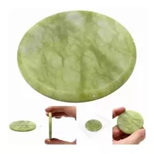 Pedra De Jade Para Depositar Cola De Extinção De Cílios 