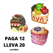 Bolsa Sorpresa Paga 12 Lleva 20 - Diseño Cupcakes 