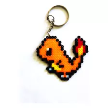 Llavero Pokemon - Charmander Pixel Art