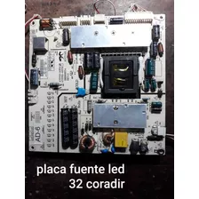 Placa Fuente Led 32 Coradir