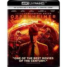 Blu Ray Oppenheimer 4k Ultra Hd Original 