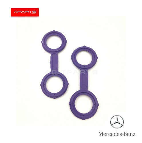 2 Sellos Enfriador Aceite Mercedes Benz Gl320 2007-2009 Foto 2