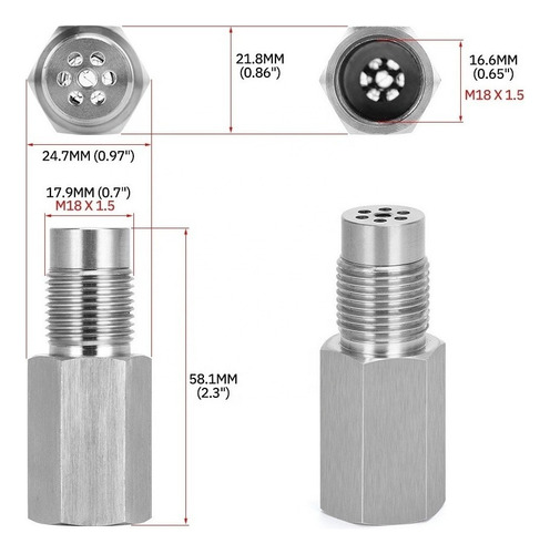 Mini Catalizador Sensor Oxigeno,apaga Cdigo P0420 Y P0430 Foto 3