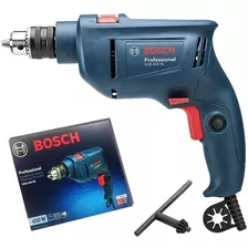 Kit Bosch Furadeira De Impacto Gsb 450 + Maleta Bits E Broca Cor Azul Frequência 60hz 127v