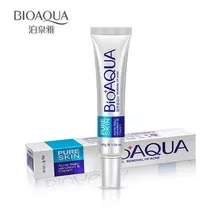 Crema Acne Cream Bioaqua Pure Skin Para Piel Grasa De 30g