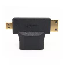 Adaptador Micro Hdmi Y Mini Hdmi A Hdmi Hembra Convertidor