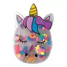 Caja Set De Bijou Unicornio - Kit De Manualidades Infantiles