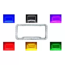 Marco Placa Led Con Funciones Color Verde