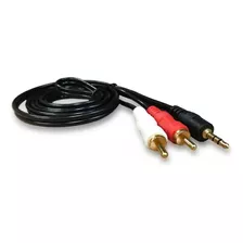 Cable Audio Rca 1,5mts 3,5mm Cable 2x1 Estereo