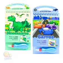 Livro Infantil Colorir Com Agua Aqua Book 2un | Todolivro