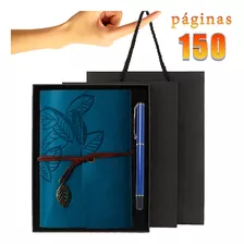 Cuaderno + Pluma Set Regalo De Papelería Para Amigos