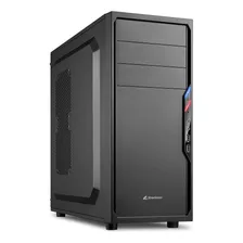 Gabinete Sharkoon Vs4-s Atx, Color Negro, 1 Fan