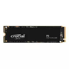 Disco Sólido Ssd Interno Crucial Ct500p3ssd8 P3 500gb Pcie M.2 2280