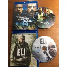 2 Bluray Sequestro Do Metrô 123+o Livro De Eli Washington D1