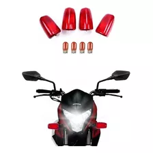 04 Lente Pisca Seta Mod Twister Cb 300 Cg 150 Vermelha