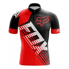 Camisa Ciclismo Mountain Bike Garras Vermleha Be Fast Uv+50