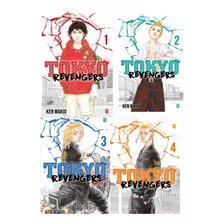 Livro Kit Tokyo Revengers Vol. 1 Ao 4