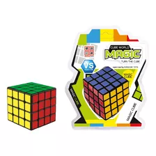 Cubo Magico Clasico 4x4 Cube World Magic Multicolor