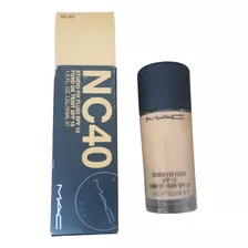 Nc40 Base Mac Studio Fix Fluid Spf 15 30ml Novo No Brasil