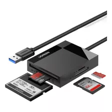 Lector Tarjetas Memoria Usb 3.0 Sd, Sdhc, Sdxc, Tf, Cf, Ms