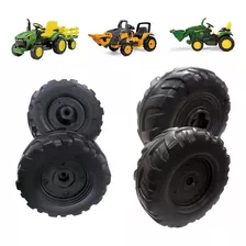 Kit Rodas Traseira E Dianteira Trator Elétrico John Deere