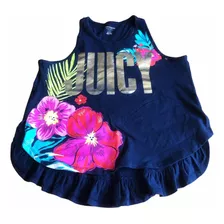 Remera Algodon Importada Juicy Couture Talle 12/14 Años