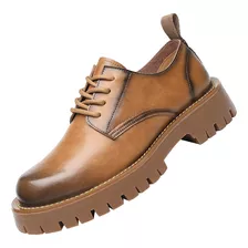 Botas De Trabajo De Hombre Zapatos De Cuero Suave