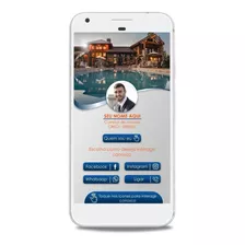 Cartão De Visita Digital Com Links Para Envio Por Whatsapp