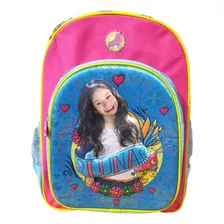 Mochila Escolar Soy Luna Original, Resistente Y Duradera Varios Diseños 