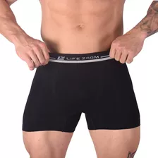 Cueca Life Zoom Poliamida Boxer Sem Costura Premium