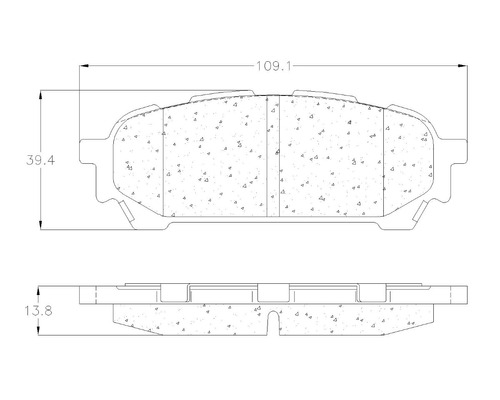 Balatas Traseras Subaru Impreza 2004 2l Grc Foto 2