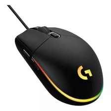 Mouse Logitech G102 Light Sync Rgb Gamer 6 Botones Negro