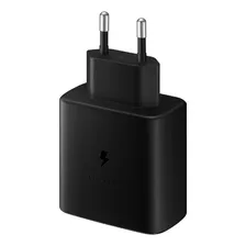 Carregador Samsung Ep-ta845 Usb-c De Parede Com Cabo Carregamento Super Rápida Preto